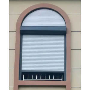 Stores enrouleurs modernes en alliage d'aluminium vertical, <span class=keywords><strong>anti</strong></span>-effraction, avec moustiquaire en acier inoxydable, vente directe usine - Product Image 2