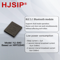 Módulo Inalámbrico ZigBee HJSIP HJ-840 NRF52840 para Malla Serial, BLE 5.4, 6.2x7x0.9mm