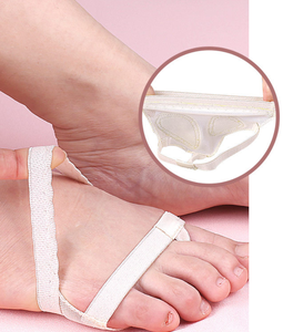 Protector de punta de pie para ballet, gimnasia y danza contemporánea, tipo medio calzón, color nude, para giros y danza lírica - Product Image 3