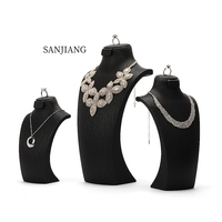 Support de présentation de style européen pour bijoux, colliers, conteneur pour vitrine