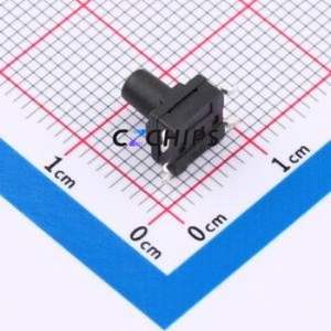 SMG-13T-H080A1 Tactile Switch SMD-4P,6.2x6.2mm Switch Single Pole Single Throw Round Button 2.5N 6.15mm - Product Image 2