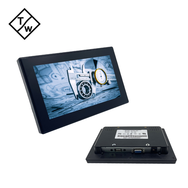 7-Inch Touch Screen Monitor Raspberry Pi Display with Slim Design Plastic Case USB Interface New Product