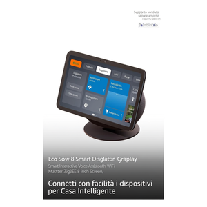 Asistente de voz ECHO SHOW 8 Nuevo en color Grafito B0DTQF1MQT - Product Image 3