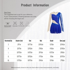 Trajes de Danza Lírica para Mujer, Vestido de Patinaje Artístico, Mono para Gimnasia, Danza Latina, Eventos y Competiciones - Product Image 6