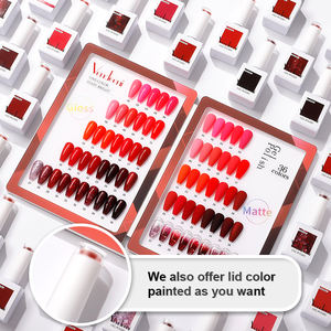 Vendeeni-Kit de vernis à ongles en Gel, 36 pièces, pour Nail Art, couleurs rouges, à tremper, avec couche de Base supérieure, Oem - Product Image 3