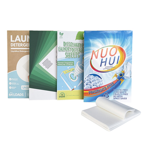 Lembaran & Strip Deterjen Cuci Ramah Lingkungan Aroma Lemon Padat Sekali Pakai untuk Perlengkapan Kebersihan Rumah Tangga - Product Image 6