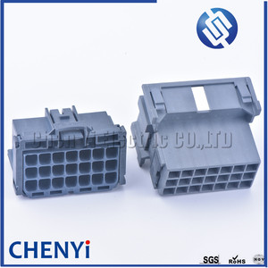 Konektor amplifier daya mobil 21 Pin laki-laki atau perempuan konektor Plug Amplifier <span class=keywords><strong>Audio</strong></span> otomotif 8-968975-2-967630 - Product Image 2