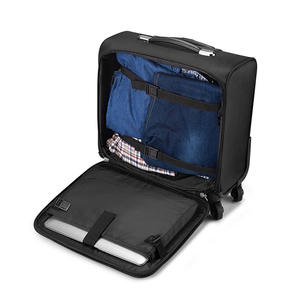 16-Inch Business Roller Travel Luggage Portable Oxford Material Spinner <b>Suitcase</b> Wheel <b>Trolley</b> Case Zipper Boarding Trolly Bag - Product Image 5