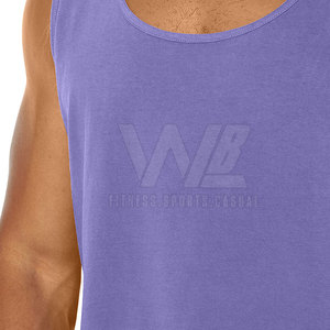 Camiseta sin mangas de algodón de verano de nuevo diseño para hombre, ropa de gimnasio lisa, camisetas de culturismo a la venta, OEM disponible - Product Image 6