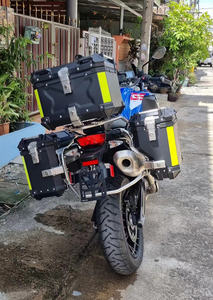 แร็คติดกระเป๋าข้างมอเตอร์ไซค์ โครงยึดกล่องข้าง กล่องท้ายรถมอเตอร์ไซค์ สำหรับ <span class=keywords><strong>Bmw</strong></span> F850GS F750 <span class=keywords><strong>GS</strong></span> อุปกรณ์เสริม - Product Image 5