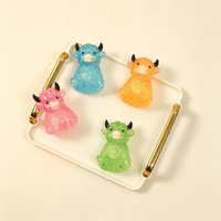 OEM Özel Yumuşak Sığır Eti Şeklinde Yavaş Geri Dönen Squishy Oyuncak Yüksek Dağ Sığır Eti Şekeri Sıkmalı Stres Giderici Parti Hediyesi Hediye Kutusu İçin
