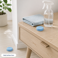 Recharge de comprimés nettoyants moussants pour bouteilles pulvérisatrices, pour la cuisine, la salle de bain et la buanderie