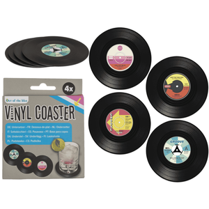 Sous-verre en vinyle, disque, - Product Image 1