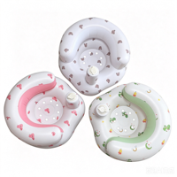 Nouveau Fauteuil Gonflable Moderne pour Bébé en PVC Confortable pour une Parentalité Mains Libres Chambre Salle de Bain Salon Parc Utilisation Extérieure