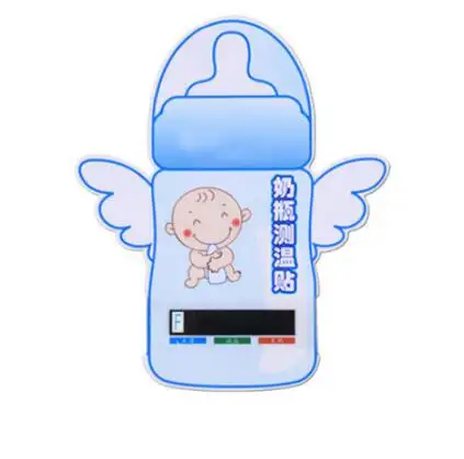 Reusable Baby Thermometer Milk Bottle Temperature Test Paper Strip Infant Newborn Temperature Measuring Card Sticker