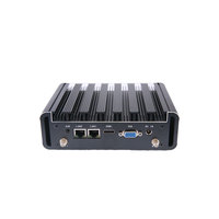 Nuevo Mini PC Industrial Sin Ventilador CORE I5 4200U 5200U 2COM 2LAN 4USB HD VGA DDR3L Computadora Integrada Robusta con Linux IoT