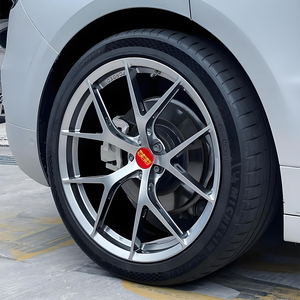 Мп-колеса, новинка, лидер продаж, 5x120 5x112 5x114,3 кованые колеса для гоночных автомобилей 18 19 20 21 22 дюйма, глубокий алюминиевый сплав 30 мм - Product Image 2