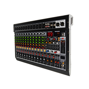 Consola Mezcladora de Audio USB Profesional <span class=keywords><strong>MC</strong></span>-12 de 12 Canales con Alimentación Phantom de 48V y Entrada MP3 para Grabación en Estudio y <span class=keywords><strong>DJ</strong></span> - Product Image 5