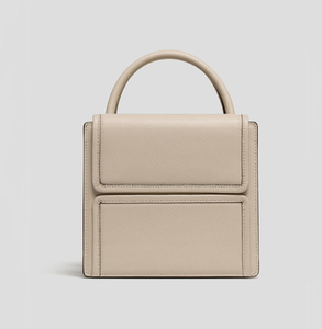 Sac à main de luxe pour femme avec logo personnalisé, élégant et tendance, avec poche à rabat, en cuir PU, sac à main à poignée pour femme - Product Image 1