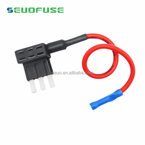 Hochwertiges, niedriges Profil Fügen Sie einen Circuit Back Micro <span class=keywords><strong>3</strong></span> Blade Auto Automotive Inline-Sicherungs hahn hinzu - Product Image 3