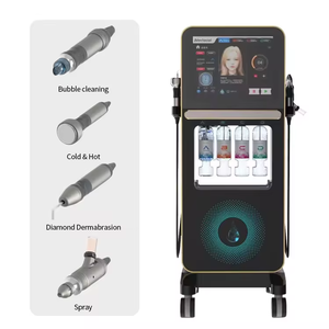2024 Hot <span class=keywords><strong>Hydro</strong></span> <span class=keywords><strong>4</strong></span> en 1 Inyección de oxígeno Dermoabrasión facial Eliminación de espinillas Oxígeno Spray Jet Peel Cuidado DE LA PIEL Máquina facial - Product Image 4
