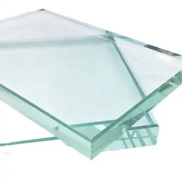 Low Iron Laminated Glass Clear Solar Control Coated Glass Panel For Hotel