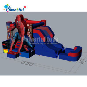 <span class=keywords><strong>Château</strong></span> gonflable géant d'extérieur Spider Man, <span class=keywords><strong>château</strong></span> <span class=keywords><strong>de</strong></span> saut avec toboggan, pour enfants - Product Image 5