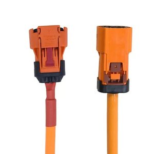 Harnais de câblage pour véhicules électriques à énergie nouvelle, adaptateur de connecteur à <span class=keywords><strong>2</strong></span> conducteurs en cuivre, isolation en silicone résistant aux hautes températures, étanche - Product Image 5