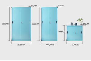 Armadi da giardino in metallo giapponese armadi da <span class=keywords><strong>balcone</strong></span> impermeabili <span class=keywords><strong>per</strong></span> esterni armadietto <span class=keywords><strong>per</strong></span> garage in acciaio - Product Image 5