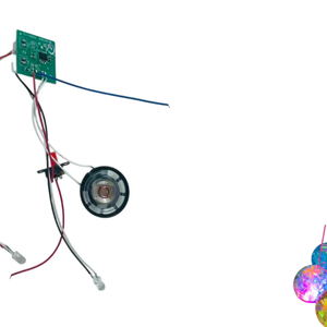 <span class=keywords><strong>Circuit</strong></span> imprimé personnalisé KY-00449-LED pour boule de cristal LED, épaisseur personnalisée, finition de surface, matériau papier - Product Image 1