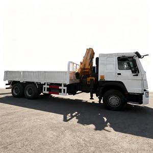 Gebrauchter 6x4 Sinotruck Howo 2023 20 Tonnen Yuchai Motor Teleskop-Auslegerkran LKW-Montiert Vickers Pumpe 15m Motor Getriebe Lager - Product Image 1