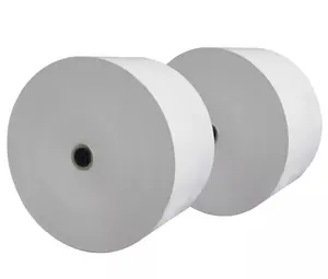 Rolo de papel térmico cru da largura, 400/625/795/844/875mm, inclinação, rolo térmico jumbo