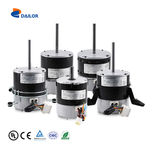 พัดลมอุตสาหกรรมแบบไร้แปรงถ่าน ECM ขนาด 1/5-1/2 แรงม้า 400-1800 รอบต่อนาที แกนขนาด 1/2 นิ้ว สำหรับเตาเผา พัดลมระบายอากาศ คอนเดนเซอร์เครื่องปรับอากาศ มอเตอร์ EC - Product Image 1