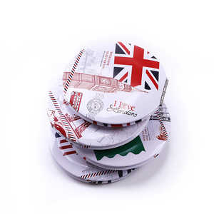 Bán Buôn Tùy Chỉnh Hai Mặt Xách Tay Trang Điểm Gương Hiện Đại Vòng Nhôm Lật Thiết Kế Có Thể Gập Lại Nhỏ Mỹ Phẩm Gương Quà Tặng - Product Image 2