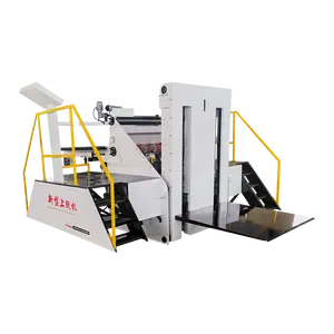 Semi automatic corrugated cardboard prefeeder/corrugated cardboard paper feed prefeeder machine