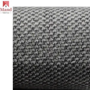 Mand tecido texturizado por atacado, têxtil pronto para enviar boa qualidade 100 poliéster mão macia texturizada fácil de limpar fralda para móveis domésticos