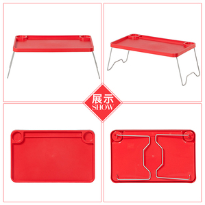 Support d'ordinateur portable <span class=keywords><strong>pliable</strong></span> en plastique et en métal avec pieds en métal et <span class=keywords><strong>table</strong></span> pliante pour utilisation au lit - Product Image 6