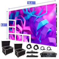 Pantalla LED Portátil Flexible para Interiores y Exteriores, Nunca Negra, de Alquiler, 2.6 P3.91, Paneles de Pantalla LED para Pared, Pantallas LED para Exteriores