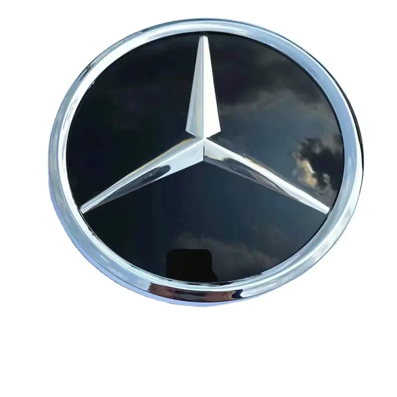 kundenspezifisches 3d-spiegellogo-design auto-emblem-aufkleber auto-logos für mercedes-benz