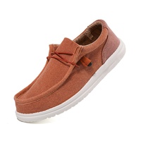 Automne à la mode décontracté toile mocassins pour hommes et femmes transfrontalier populaire sans lacet commerce extérieur chaussures de course