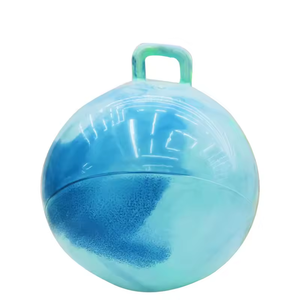 Balle de <span class=keywords><strong>yoga</strong></span> de formation de balle de <span class=keywords><strong>yoga</strong></span> gonflable colorée en PVC avec poignée arc-en-ciel nuage de 45cm d'épaisseur - Product Image 2