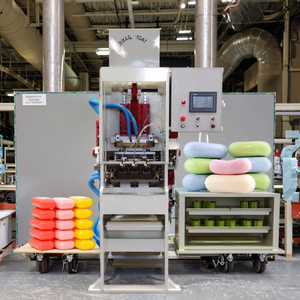เครื่องตัดสบู่ก้อนแบบอัตโนมัติขนาดเล็กสำหรับทำสบู่ก้อนแบบเต็มชุด - Product Image 4