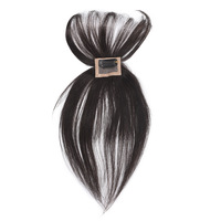 Vente en gros de frange en cheveux humains naturels, cheveux vierges Remy, clip-in, remplacement de frange naturelle, frange aérienne, extensions de cheveux 100% humains