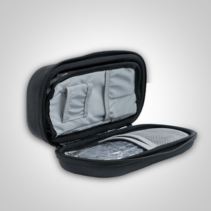 Thuốc insulin mát trường hợp EVA lót chống thấm nước bền chống rơi chống bụi xách tay Du lịch lưu trữ dây kéo túi đơn giản màu đen - Product Image 5