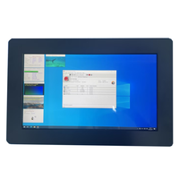 Fábrica personalizada 13,3 pulgadas táctil capacitiva industrial AIO Panel PC todo en uno ordenadores integrados para medicina elemento Stock