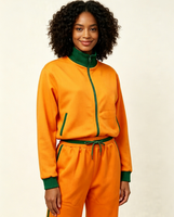 Blouson coupe-vent court brodé personnalisé pour universités et sororités, vêtements de sororité, articles grecs, vente en gros
