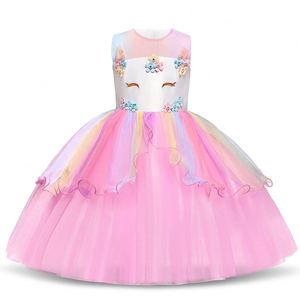Hot Sale Girls Dress Elegant New Year Princess Children Banquet Wedding Girl Birthday Dress Skirt - Product Image 4