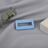 Boucle carrée en plastique de 1 pouce pour sangle de ceinture, couleur personnalisée, vente en gros