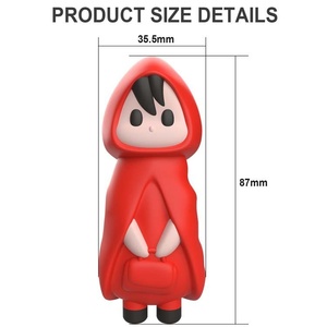 Nueva generación femenina 10 velocidades coqueteo vibración Mini muñeca Linda Caperucita Roja vibrador - Product Image 2