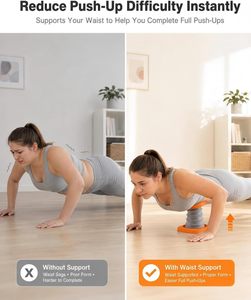 Dispositivo de Asistencia para Flexiones con Resorte, Soporte para Flexiones, Ejercitador Abdominal, Equipo de Fitness para Hogar y Oficina - Product Image 3